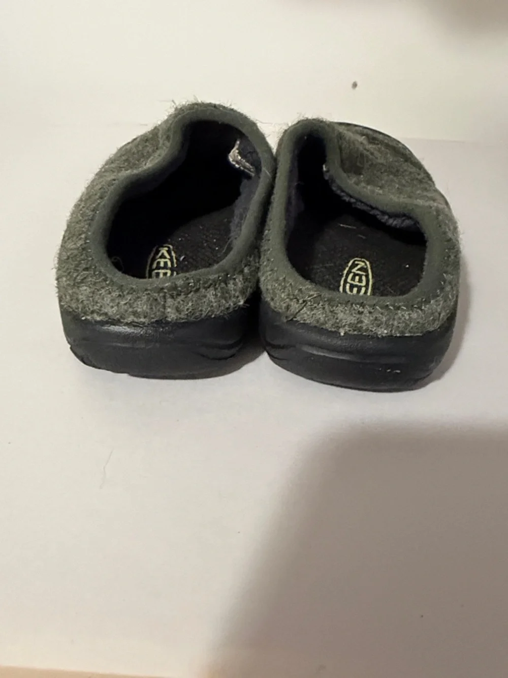 Keen Kids‎ Olive Green Wool Slip-On Clog